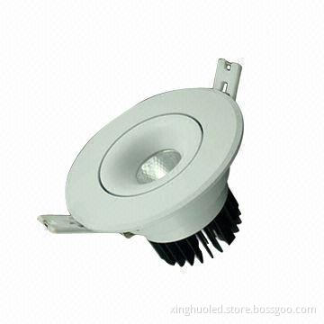 15W Dimmable COB LED Downlight, Sharp COB, 100-110lm/W, New Design with Forging Heat Shell